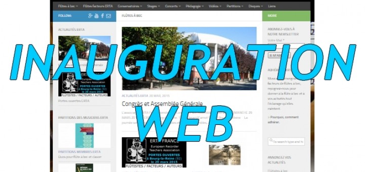 Inauguration web Erta France