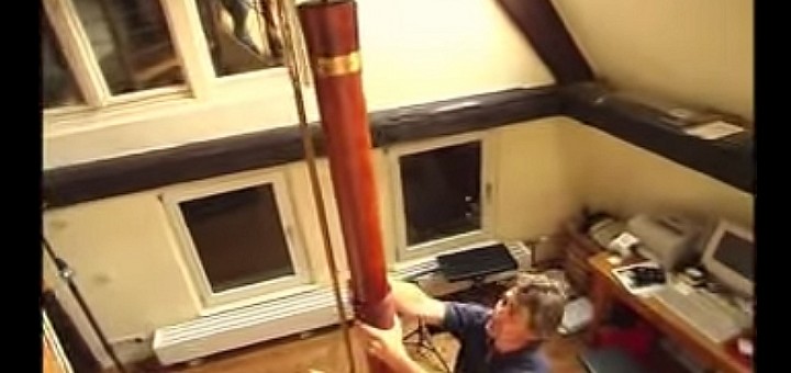 Flûte à bec subcontrebasse