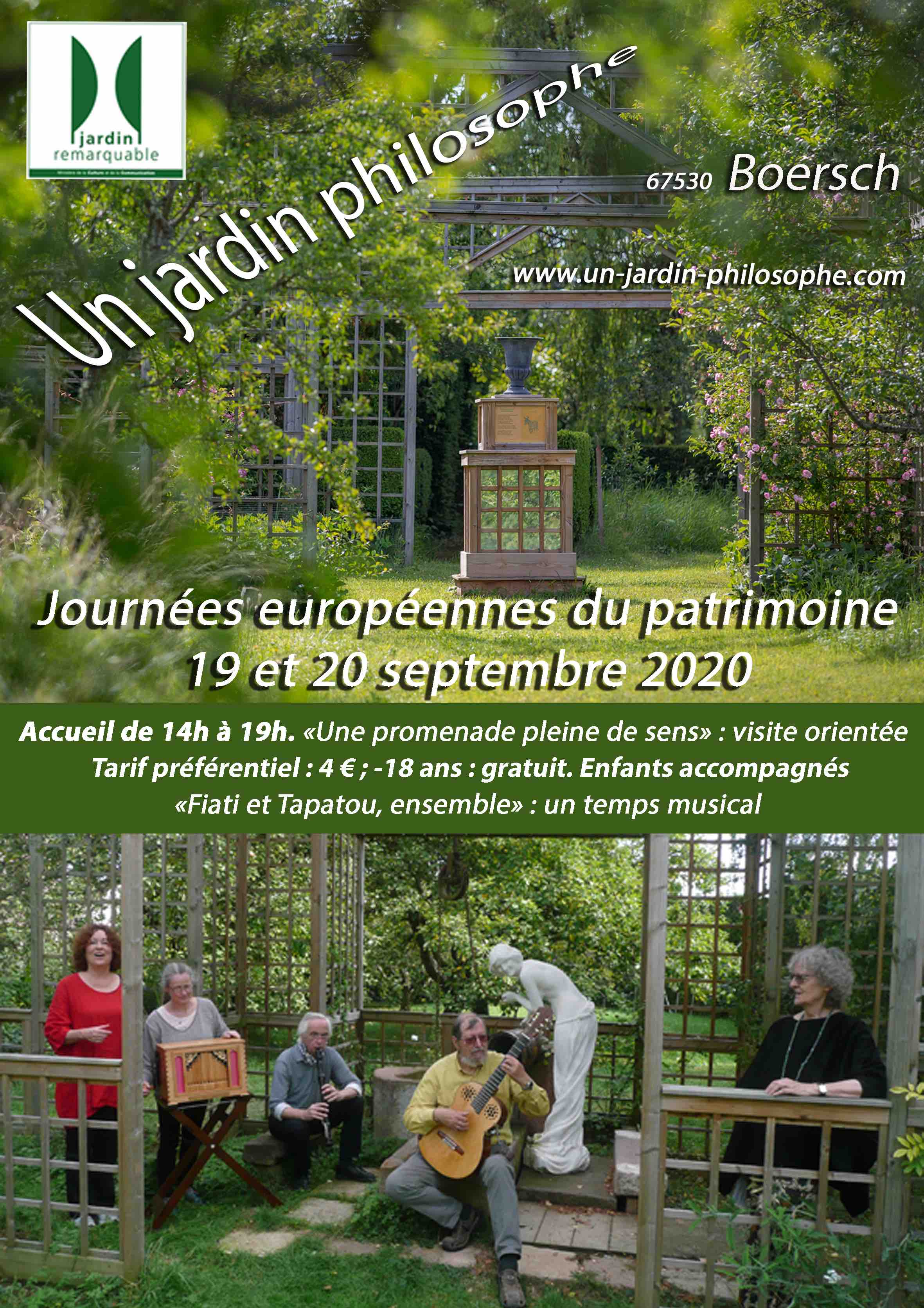 Qui Veut Gagner La Flûte à Bec Flûtes à bec au jardin philosophe de Boersch (67), 19 et 20 septembre