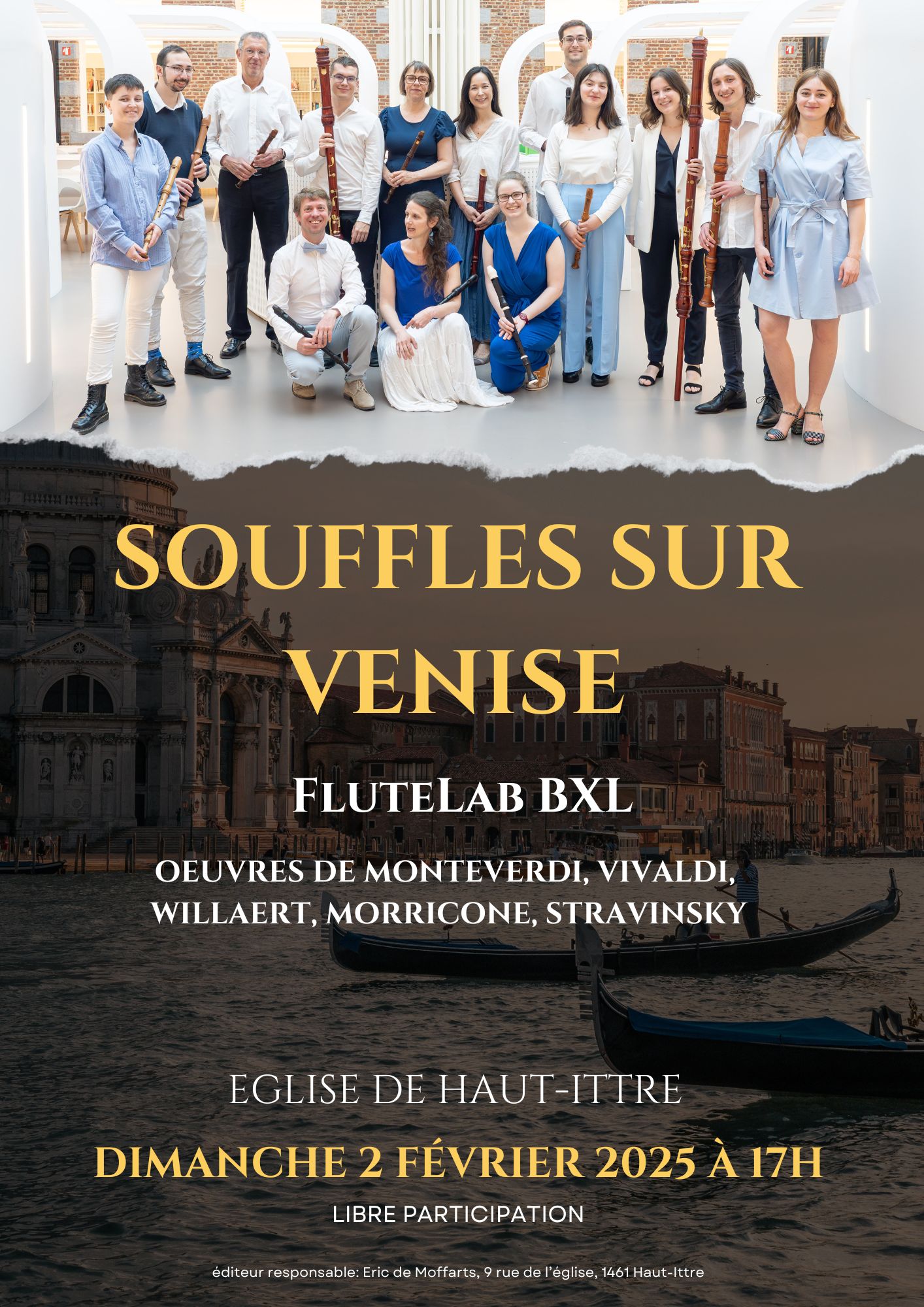 FluteLab BXL Souffles sur Venise fevrier 2025 Flutes a bec